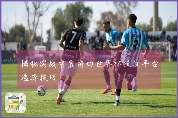 揭秘实战中靠谱的世界杯投注平台选择技巧